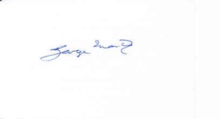 George Martin autograph