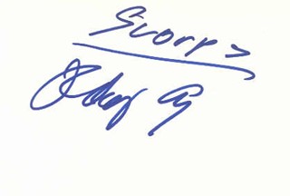 Rudolf Schenker autograph