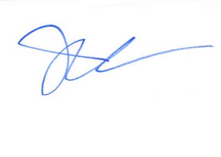 Justin Chambers autograph