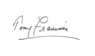 Tony Franciosa autograph