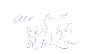 Rita Gam autograph