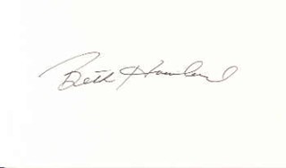 Beth Howland autograph