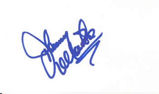 Johnny Maestro autograph