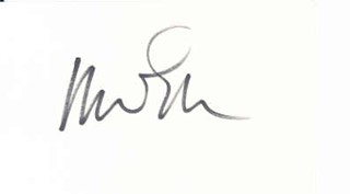 Martin Mull autograph