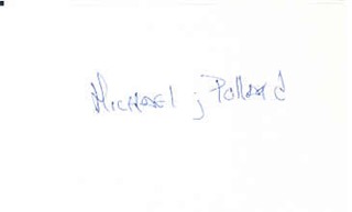 Michael J. Pollard autograph