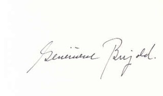 Genevieve Bujold autograph