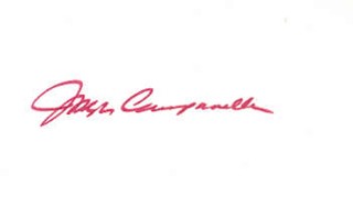Joseph Campanella autograph