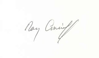Ray Conniff autograph