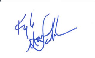 Kyle MacLachlan autograph