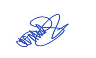 Al Michaels autograph