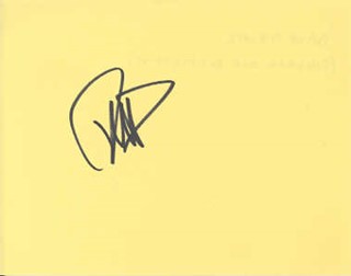 Dave Grohl autograph