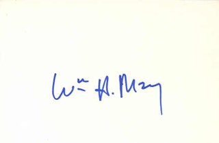 William H. Macy autograph