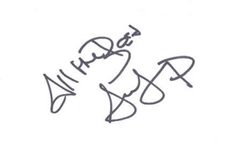 Ivanka Trump autograph