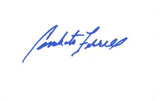 Conchata Ferrell autograph