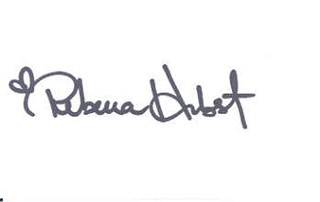 Rebecca Herbst autograph