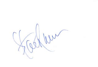 Steve Lawrence autograph