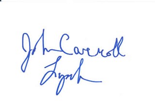 John Carroll Lynch autograph
