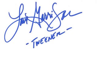 Lane Garrison autograph