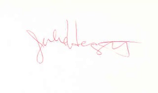 Julie Hagerty autograph