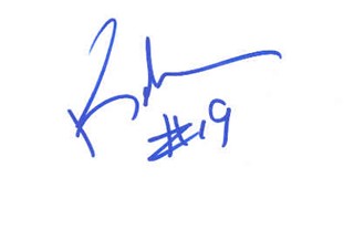 Keyshawn Johnson autograph