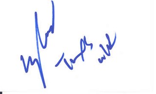 Ty Pennington autograph