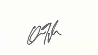 Dan Quayle autograph