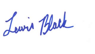 Lewis Black autograph