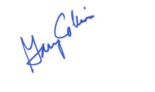 Gary Collins autograph