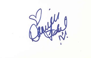 Danielle Fishel autograph