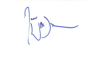 Joss Whedon autograph