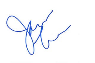 James Lesure autograph