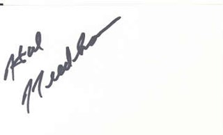 Hal Needham autograph