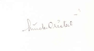 Linda Cristal autograph