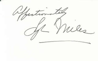 Sylvia Miles autograph