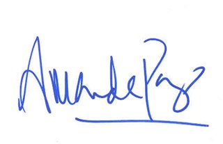Amanda Pays autograph