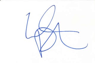 Willem DaFoe autograph