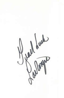 Lou Ferrigno autograph