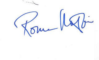 Roma Maffia autograph