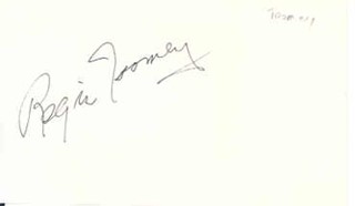 Regis Toomey autograph