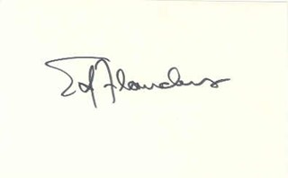 Ed Flanders autograph