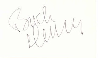 Buck Henry autograph