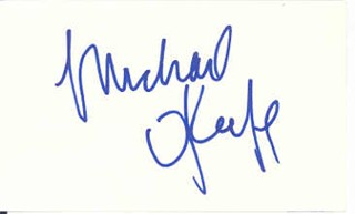 Michael O'Keefe autograph