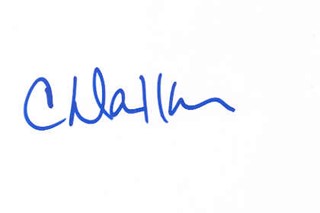 Christopher Walken autograph