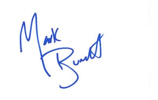 Mark Burnett autograph