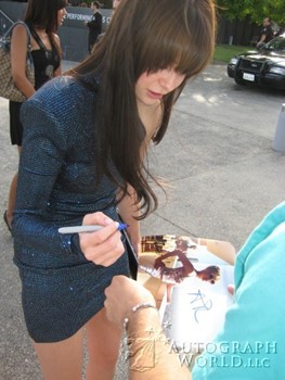 Alessandra Torresani autograph