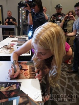 Charlotte Stokely autograph