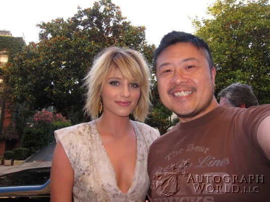 Dianna Agron signs for Autograph World on 8 6 2011 at W Hotel Westwood