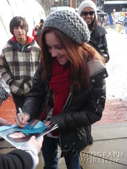 Haley Ramm autograph