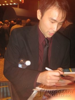 James Liao autograph