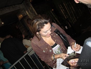 Jill-Michele Melean autograph